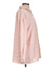 C.O.Z.Y 100% Polyester Polka Dots Pink Long Sleeve Blouse Size 10 - photo 4