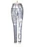 SAVVI Graphic Silver Active Pants Size S - photo 1