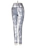 SAVVI Graphic Silver Active Pants Size S - photo 2