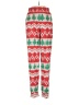 Shinesty Print Red Casual Pants Size S - photo 1