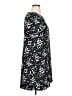 CeCe 100% Polyester Print Black Casual Dress Size 14 - photo 4