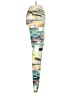 lucy Print Green Active Pants Size XS - photo 4