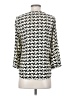 Pixley 100% Polyester Animal Print Ivory 3/4 Sleeve Blouse Size XS - photo 2