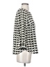 Pixley 100% Polyester Animal Print Ivory 3/4 Sleeve Blouse Size XS - photo 4