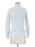 Matty M 100% Cotton Solid Blue Pullover Sweater Size XS - photo 1