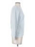 Matty M 100% Cotton Solid Blue Pullover Sweater Size XS - photo 4