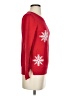 Ann Taylor LOFT Outlet 100% Cotton Stars Red Pullover Sweater Size XS - photo 4