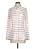 Rails 100% Rayon Stripes Pink Long Sleeve Blouse Size XS - photo 1