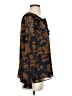 Daniel Rainn 100% Polyester Brown Long Sleeve Blouse Size S - photo 4