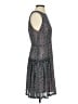 Esley 100% Polyester Polka Dots Gray Cocktail Dress Size S - photo 4