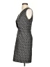 Max and Cleo Graphic Gray Cocktail Dress Size 4 - photo 5