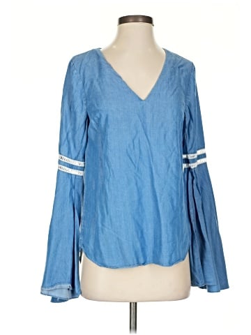 Lovers + Friends Long Sleeve Blouse (view 1)