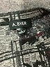 A. Byer Gray Black Long Sleeve Top Size L - photo 7