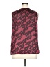 Sejour 100% Polyester Burgundy Sleeveless Blouse Size 14 - photo 2