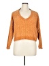 Wild Fable 100% Polyester Orange Pullover Sweater Size XL - photo 1