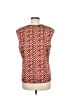 Black Label by Chico's Red Sleeveless Blouse Size Med (1) - photo 2