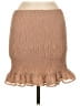 Hyfve 100% Polyester Tweed Tan Casual Skirt Size M - photo 1
