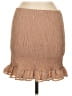 Hyfve 100% Polyester Tweed Tan Casual Skirt Size M - photo 2