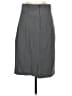 Wrapper Solid Gray Formal Skirt Size 7 - photo 2