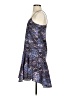 Tibi 100% Polyester Paisley Blue Purple Cocktail Dress Size 2 - photo 5