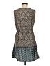 Indulge 100% Polyester Paisley Blue Cocktail Dress Size M - photo 2