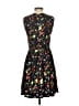 Gap 100% Rayon Print Black Cocktail Dress Size 0 - photo 2