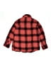 Zara Plaid Red Long Sleeve Button-Down Shirt Size 7 - photo 2