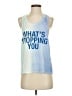 SoulCycle 100% Cotton Blue Tank Top Size S - photo 1
