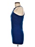 Flounce Solid Blue Cocktail Dress Size 6 - photo 5
