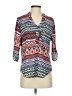 Wishful Park Blue 3/4 Sleeve Blouse Size S - photo 1
