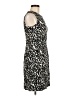 Milly Animal Print Black Cocktail Dress Size 6 - photo 4
