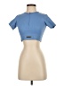 Sommer Ray Blue Short Sleeve Top Size S - photo 1
