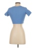Sommer Ray Blue Short Sleeve Top Size S - photo 2