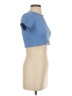 Sommer Ray Blue Short Sleeve Top Size S - photo 4