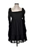 Mi ami 100% Polyester Solid Black Casual Dress Size S - photo 1