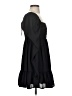 Mi ami 100% Polyester Solid Black Casual Dress Size S - photo 4