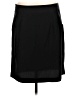 Axcess 100% Polyester Solid Black Casual Skirt Size L - photo 2