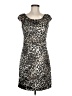 Guess 100% Polyester Animal Print Brown Casual Dress Size M - photo 1