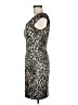 Guess 100% Polyester Animal Print Brown Casual Dress Size M - photo 5