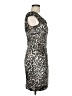 Guess 100% Polyester Animal Print Brown Casual Dress Size M - photo 4