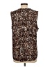Chaus Animal Print Brown Sleeveless Blouse Size L - photo 2