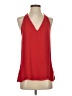 Sam Edelman 100% Polyester Red Sleeveless Blouse Size S - photo 1