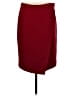 J.Crew 100% Polyester Solid Burgundy Formal Skirt Size 8 - photo 1