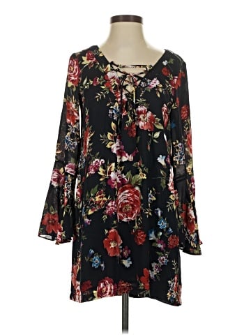 Olivaceous Casual Dress (view 1)