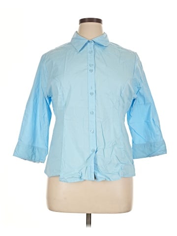 Riders 3/4 Sleeve Button-Down Shirt (view 1)