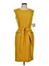 Kasper Yellow Casual Dress Size 6 - photo 1