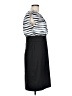AB Studio Graphic Black Cocktail Dress Size 10 - photo 4