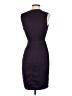 H&M 100% Polyester Solid Purple Cocktail Dress Size 4 - photo 2