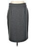 Grace Elements Solid Gray Casual Skirt Size 12 - photo 2