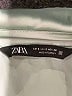 Zara Solid Green Long Sleeve Blouse Size S - photo 7